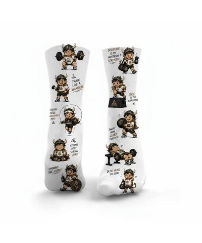 HEXXEE WOD Characters Northern Strength Socks