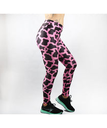 Combat Dollies Mad Cow Fitness Legging Complete Pink