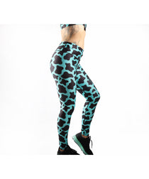 Combat Dollies Mad Cow Fitness Legging Complete Blue