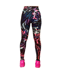 Combat Dollies Mixed Vibe Fitness Leggings