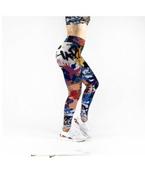 Combat Dollies Hell Bunny Fitness Leggings