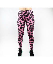 Combat Dollies Mad Cow Fitness Legging Complete Pink