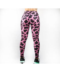 Combat Dollies Mad Cow Fitness Legging Complete Pink