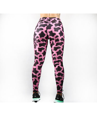 Combat Dollies Mad Cow Fitness Legging Complete Pink