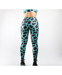 Combat Dollies Mad Cow Fitness Legging Complete Blue