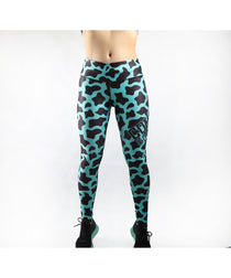 Combat Dollies Mad Cow Fitness Legging Complete Blue