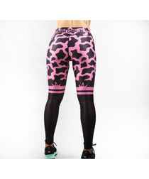 Combat Dollies Mad Cow Fitness Legging Pink with Sock