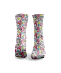 HEXXEE Bear Love Hearts Socks