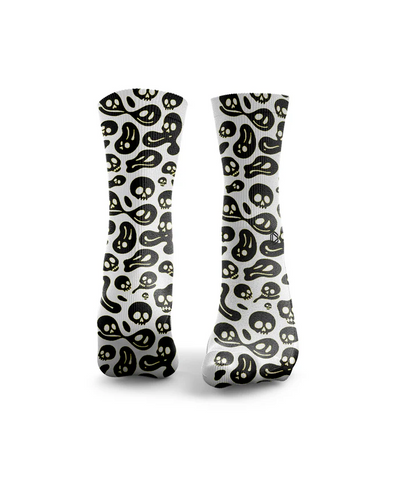 HEXXEE Skull Smileys Black Socks