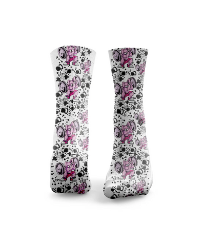 HEXXEE 'Bunny Builders' Socks