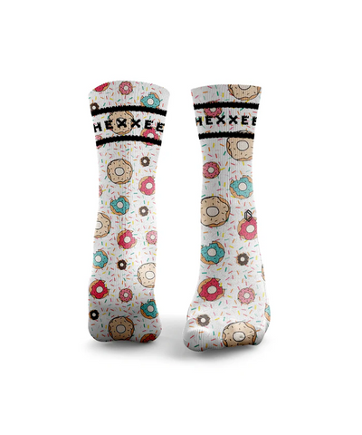 HEXXEE Donuts 2 Lines Socks