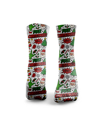 HEXXEE F Christmas Socks