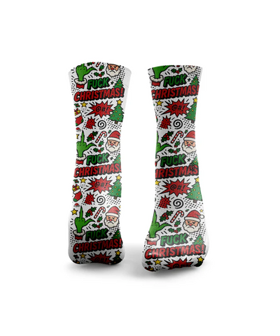 HEXXEE F Christmas Socks