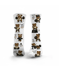 HEXXEE WOD Characters Fuel Bear Socks