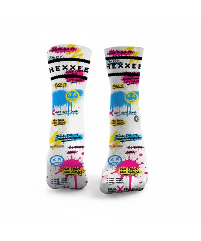 HEXXEE Get Sh*t Done Graffitied Socks