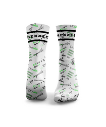 HEXXEE Positive Vibes Socks Green