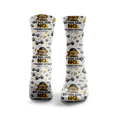 HEXXEE I Trained Anyway Socks