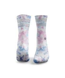 HEXXEE Tie Dye Ice Blast Glitter Socks