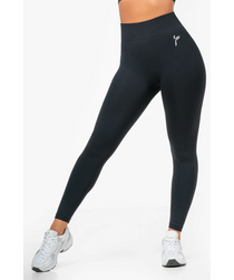 Famme Lunge Seamless Leggings Black