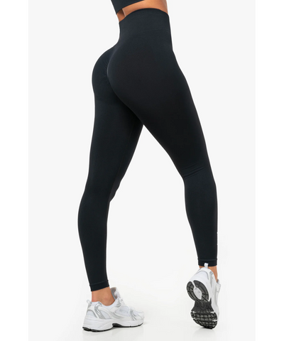 Famme Lunge Seamless Leggings Black