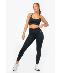 Famme Lunge Seamless Leggings Black