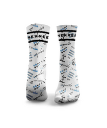 HEXXEE Positive Vibes Socks Blue