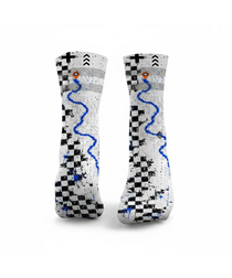 HEXXEE Mapped Out Socks