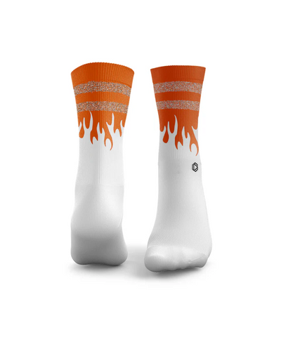 HEXXEE Flaming Hot Socks Orange