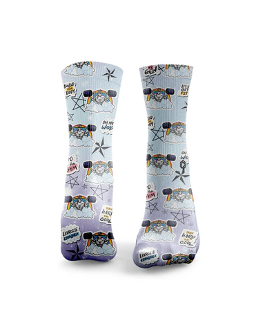 HEXXEE Unicorn Weights Socks