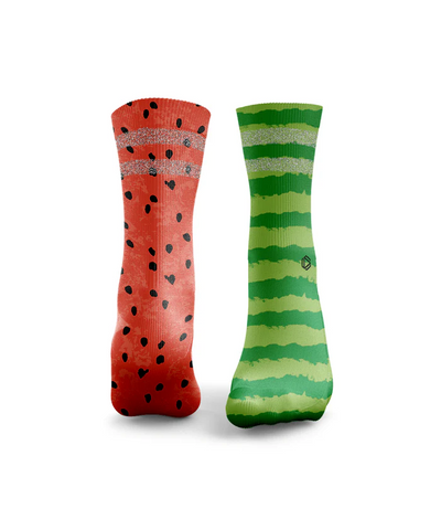 HEXXEE Watermelon Odd Reflective Socks
