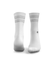 HEXXEE White Glitter Socks