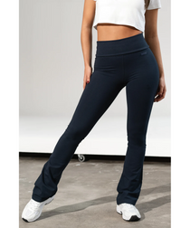 Famme Flared Leggings Blue