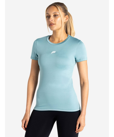 Pursue Fitness BreathEasy Full-Length T-Shirt Blue