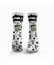 HEXXEE Wall Ball Warrior Green Socks
