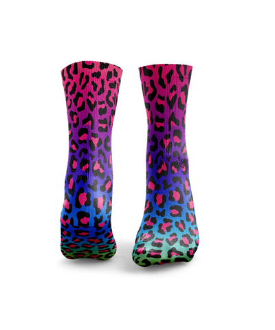 HEXXEE Rainbow Leopard Socks