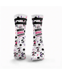 HEXXEE Wall Ball Warrior Pink Socks