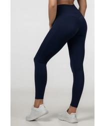 Famme Techna V2 High Waisted Leggings Blue
