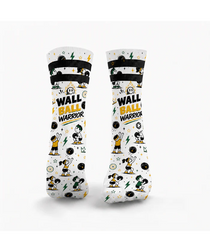 HEXXEE Wall Ball Warrior Yellow Socks