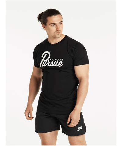 Pursue Fitness Classic Fitted T-Shirt 4.0 Black