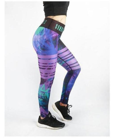 Combat Dollies Suzie Blues Fitness Leggings