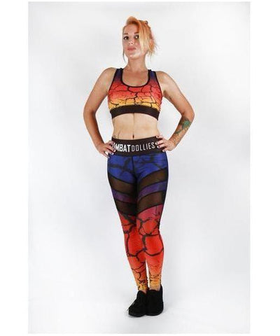 Combat Dollies Break of Dawn Sports Bra