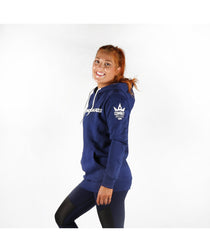 Combat Dollies She Who Dares Hoodie Navy Blue