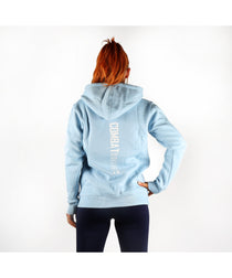 Combat Dollies Baby Blue Hoodie