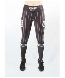 Combat Dollies Baseball Fitness Leggings Black/Black