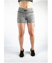 Combat Dollies Hazel Grey High Waisted Shorts
