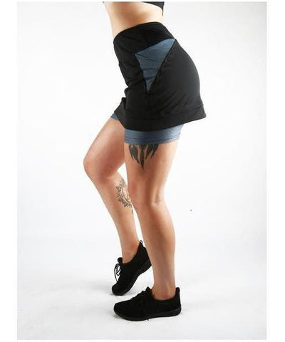 Combat Dollies Training Skort Grey/Black