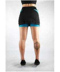 Combat Dollies Training Skort Blue/Black