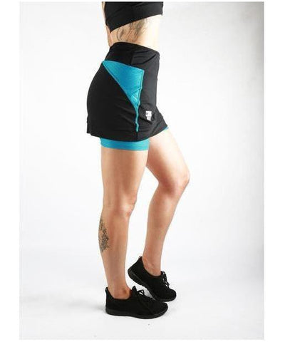 Combat Dollies Training Skort Blue/Black