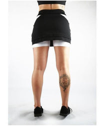 Combat Dollies Training Skort White/Black