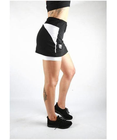 Combat Dollies Training Skort White/Black